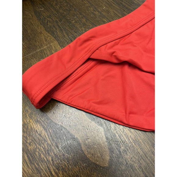NWT Andie The Banded Cheeky Bottom Cherry Red Swim Suit Briefs Size 3XL - Picture 7 of 8
